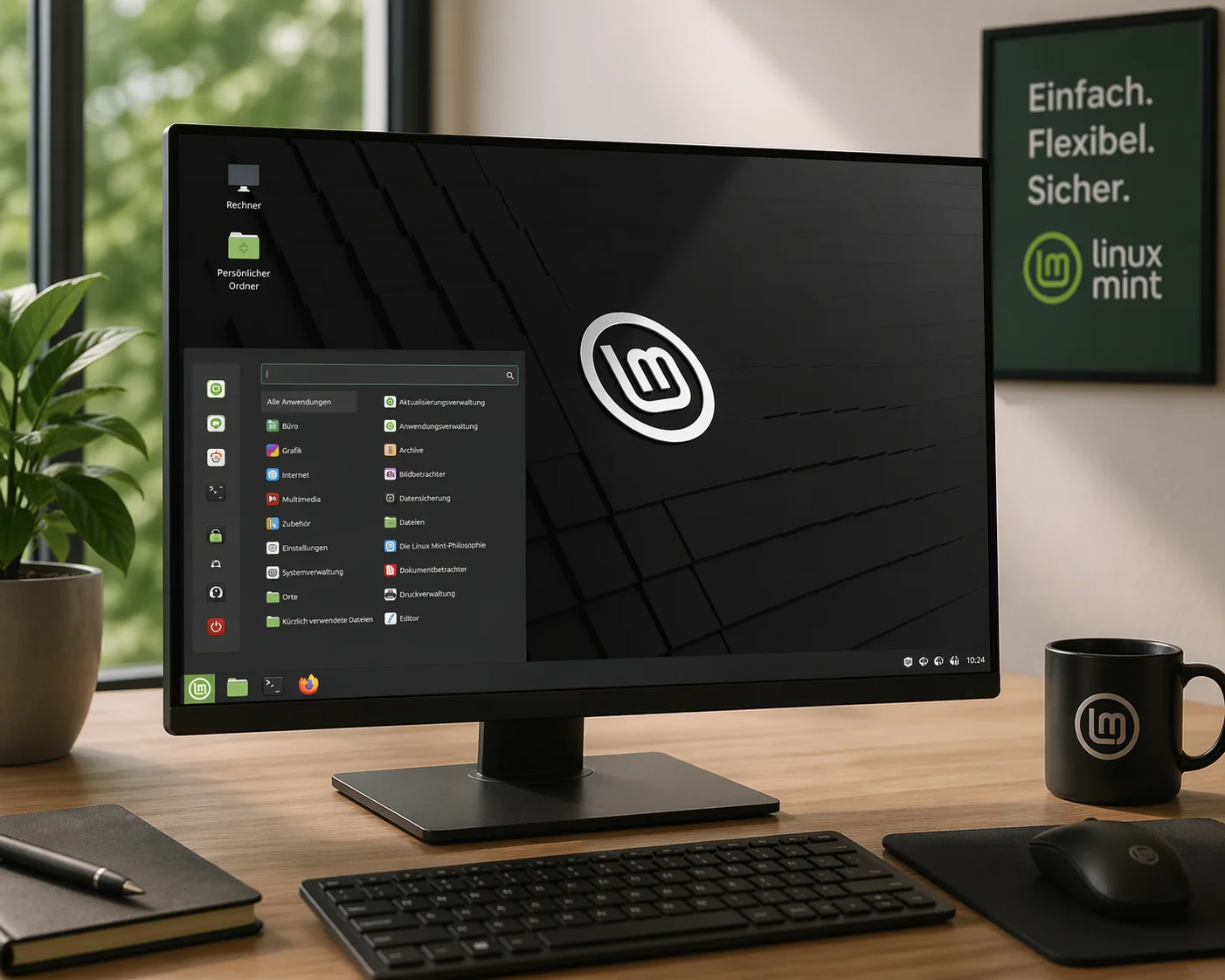 Linux Mint Desktop Screenshot